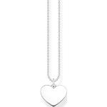 Silberne Thomas Sabo Herzketten aus Silber graviert für Damen zum Valentinstag 