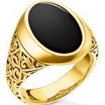 Thomas Sabo Ring schwarz-gold schwarz