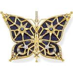 Goldene Sterne Thomas Sabo Sternanhänger mit Insekten-Motiv aus Silber für Damen 