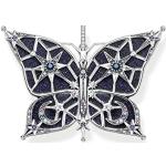 Reduzierte Silberne Sterne Thomas Sabo Sternanhänger mit Insekten-Motiv aus Silber mit Spinell für Damen 