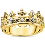 Goldene Thomas Sabo Vergoldete Ringe aus vergoldet für Damen Größe 58 