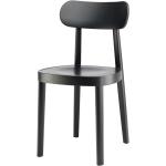 Schwarze Thonet Designer Stühle gebeizt aus Buche Breite 0-50cm, Höhe 0-50cm, Tiefe 0-50cm 