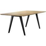 Thonet - 1500 Tisch - braun, rechteckig, Holz - Buche nussbaumfarben gebeizt (316) 200 x 100 cm