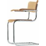 Hellbraune Thonet Designer Stühle Lackierte aus Buche Breite 50-100cm, Höhe 50-100cm, Tiefe 50-100cm 