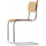Hellbraune Thonet Designer Stühle Lackierte aus Buche Breite 0-50cm, Höhe 0-50cm, Tiefe 0-50cm 