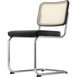 Schwarze Stühle im Bauhausstil gebeizt aus Buche mit Armlehne Breite 0-50cm, Höhe 0-50cm, Tiefe 0-50cm 