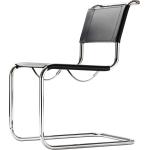 Minimalistische Stühle im Bauhausstil aus Rattan 
