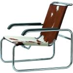 Hellbraune Thonet Freischwinger Stühle gebeizt Breite 50-100cm, Tiefe 50-100cm 