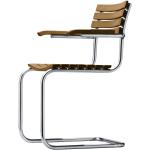 Braune Afrika-Muster Thonet Teakholz-Gartenstühle geölt aus Massivholz wetterfest Breite 50-100cm, Höhe 50-100cm, Tiefe 50-100cm 
