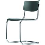 Hellbraune Thonet Stühle im Bauhausstil gebeizt aus Buche Breite 0-50cm, Höhe 50-100cm, Tiefe 50-100cm 
