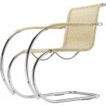 Beige Minimalistische Thonet Stühle im Bauhausstil Breite 50-100cm, Höhe 50-100cm, Tiefe 50-100cm 