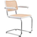 Beige Moderne Thonet Designer Stühle aus Massivholz mit Armlehne Breite 0-50cm, Höhe 0-50cm, Tiefe 0-50cm 