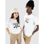 Weiße Skater Thrasher Statement-Shirts aus Baumwolle für Herren Größe XL 
