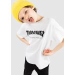Weiße Skater Thrasher Kinder T-Shirts aus Baumwolle für Jungen 