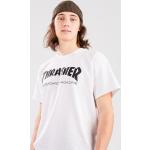 Weiße Skater Thrasher T-Shirts aus Baumwolle für Herren Größe XXL 