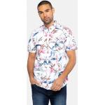 Reduzierte Bunte Blumenmuster Casual Threadbare Button Down Kragen Hawaiihemden mit Knopf für Herren Größe M für den für den Frühling 
