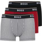 Schwarze HUGO BOSS BOSS Herrenboxershorts aus Baumwolle Größe S 3-teilig 