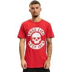 Rote Thug Life T-Shirts aus Baumwollmischung für Herren Größe XXL 