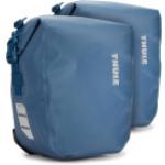 Blaue Thule Packtaschen 13l mit Rollverschluss Klein 