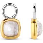 Goldene Ti Sento Muschel-Ohrringe & Perlmutt-Ohrringe aus Silber für Damen 