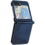 Samsung Galaxy Z Flip 5 Hüllen Art: Flip Cases mit Muster aus Leder 
