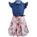 Rosa Kurzärmelige Kinderblusenkleider & Kinderhemdkleider Handwäsche für Mädchen Größe 134 für den für den Sommer 