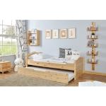 Ticaa Betten mit Bettkasten lackiert aus Massivholz mit Schublade 100x200 