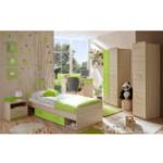 Grüne Moderne Ticaa Kinderbetten 6-teilig 