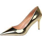 Goldene Spitze High Heels & Stiletto-Pumps in Normalweite leicht für Damen Größe 35 