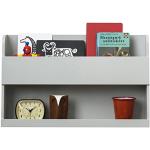 Reduzierte Hellgraue Homeland Bücherregale für Kinderzimmer aus Holz Breite 0-50cm, Höhe 0-50cm, Tiefe 0-50cm 