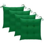 Grüne Outdoor Kissen aus Stoff 50x50 4-teilig 