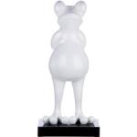Weiße Moderne 32 cm Tierfiguren mit Tiermotiv 