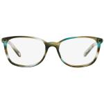 Blaue TIFFANY & CO. Rechteckige Kunststoffbrillen für Herren 