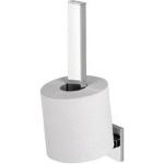 Silberne TIGER BATHROOMDESIGN Toilettenpapierhalter & WC Rollenhalter  aus Edelstahl 