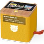 tigermedia tigerbox Touch Plus gelb mit extra Langer Akkulaufzeit und Bluetooth Kopfhöreranschluss, Audioplayer, Nachtlicht, TKKG, Fünf Freunde