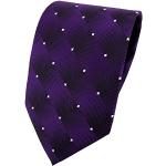 Violette Business TigerTie Krawatten-Sets für Herren 