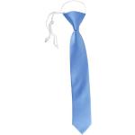 Pastellblaue Unifarbene TigerTie Krawatten-Sets für Herren 