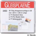 Tillig TT 09545 - TT-Gleispläne I (USB-Stick)