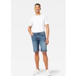 Dunkelblaue MAVI Jeans-Shorts aus Denim für Herren für den für den Sommer 