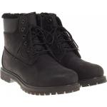 Timberland Boots & Stiefeletten - 6in Premium Shearling Lined WP Boot - Gr. 36 (EU) - in Schwarz - für Damen