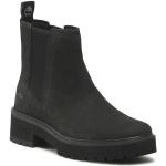 Schwarze Timberland Carnaby Cool Ankle Boots & Klassische Stiefeletten aus Leder Größe 40 