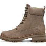 Timberland Courmayeur Valley Yellow Boot taupe nubuck 6.5 Wide Fit