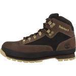 Braune Timberland Euro Hiker Outdoor Schuhe mit Schnürsenkel aus Nubukleder für Herren Größe 43,5 