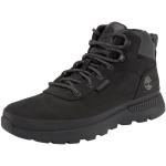 Schwarze Timberland Field Trekker High Top Sneaker & Sneaker Boots aus Leder für Herren Größe 41,5 