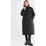 Schwarze Sportliche Timberland Stehkragen Kapuzenmäntel mit Reißverschluss aus Polyester mit Kapuze für Damen Größe XS für den für den Winter 