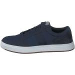 Reduzierte Marineblaue Timberland Davis Square Low Sneaker aus Leder für Herren Größe 41 