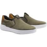 Grüne Timberland Seneca Bay Slip-on Sneaker ohne Verschluss für Herren Größe 42 