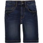 Reduzierte Dunkelblaue Timberland Jeans Shorts für Kinder mit Reißverschluss aus Denim für Jungen Größe 164 für den für den Sommer 