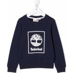 Blaue Langärmelige Timberland Bio Kindersweatshirts für Jungen für den für den Herbst 