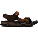Dunkelbraune Timberland Outdoor-Sandalen aus Leder für Herren Größe 40 für den für den Sommer 